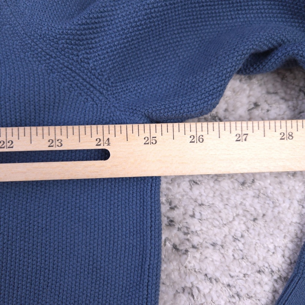Tommy Bahama Hoodie Mens XL Pullover Pique Knit Sweatshirt Blue Pockets NWT $95 - Picture 8 of 9